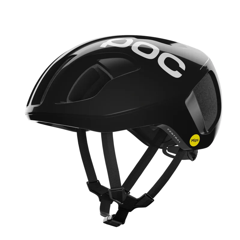 POC Ventral MIPS Helmet in Uranium Black