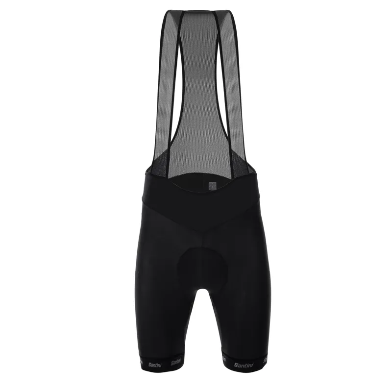 Santini  2021 Cubo Men's Cycling Bib Shorts with eMax Pad in Black