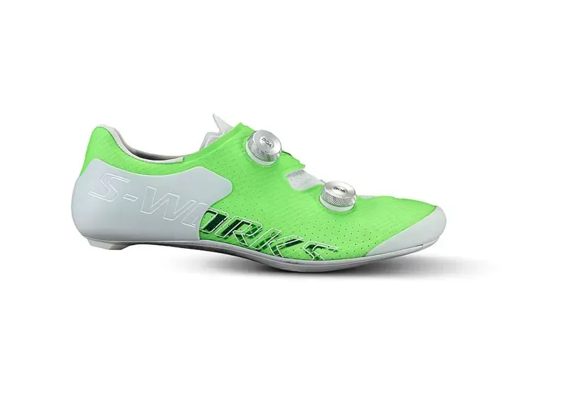 Specialized S-Works Ares 2 Road Bike Shoes In Green Gecko-1