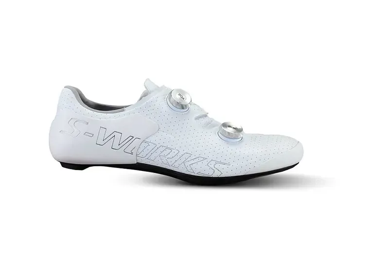 Specialized S-Works Ares 2 Road Bike Shoes In White-1