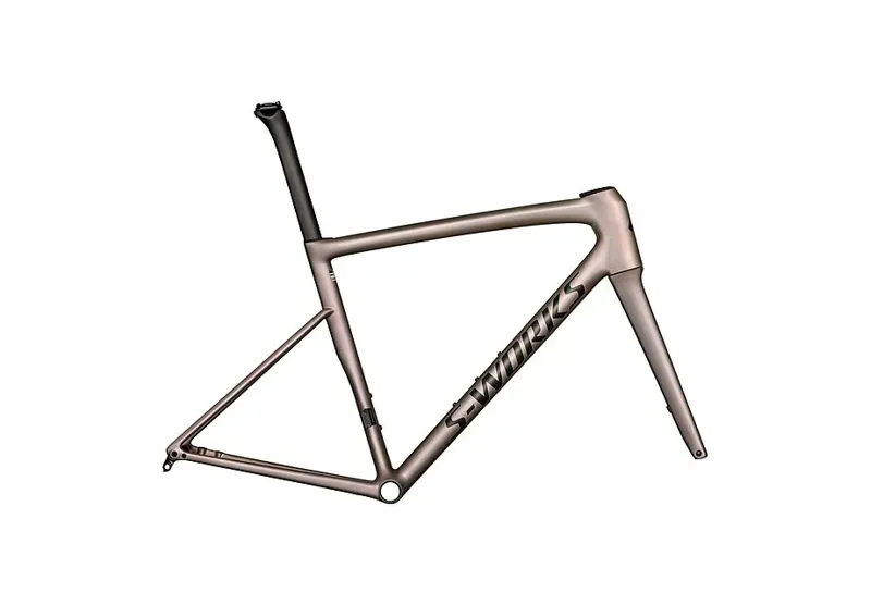 Specialized S-Works Tarmac SL8 Frameset Viavi Red Gold Over Silver/ Obsidian