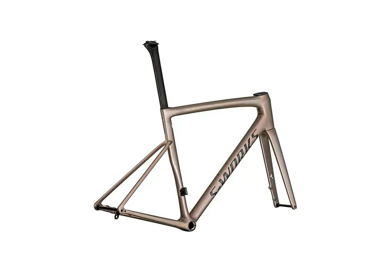 Specialized S-Works Tarmac SL8 Frameset Viavi Red Gold Over Silver/ Obsidian-3