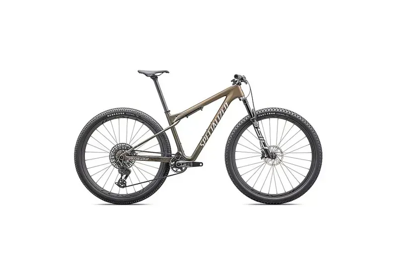 Specialized Epic World Cup Pro XC Mountain Bike In Satin Burnt Gold Metallic/Liquid Metal
