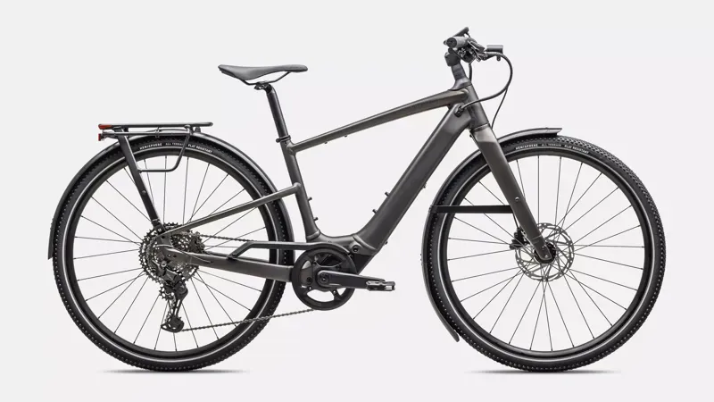 Specialized Turbo Vado SL 2 4.0 eHybrid Bike in Gunmetal/Smoke Frost