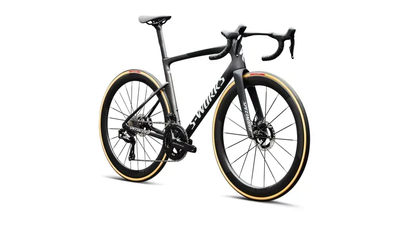 Specialized S-Works Tarmac SL9 Shimano Dura-Ace Di2 Road Bike in Carbon/White-1