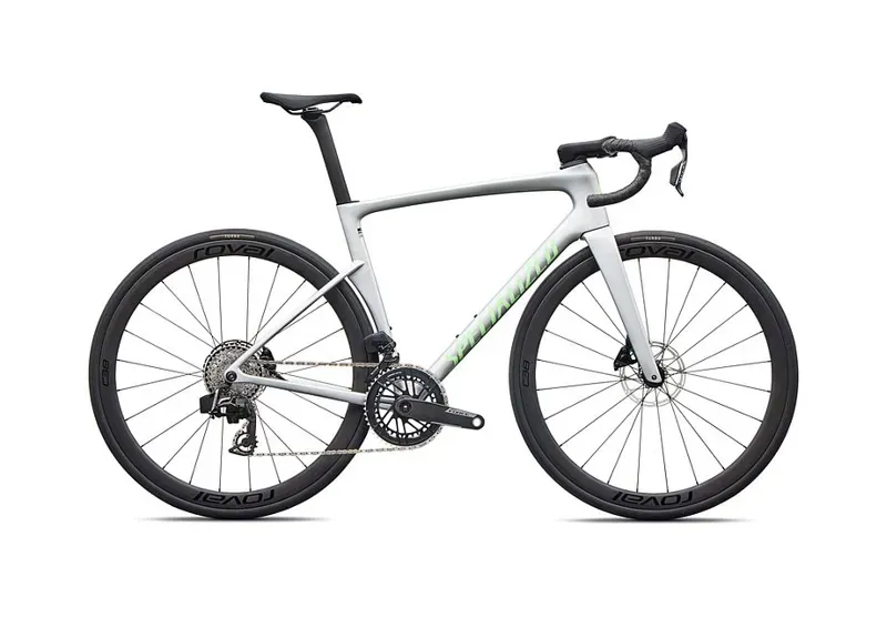 Specialized Tarmac SL9 Expert - SRAM Force AXS SILVER / POWDER LIME-1