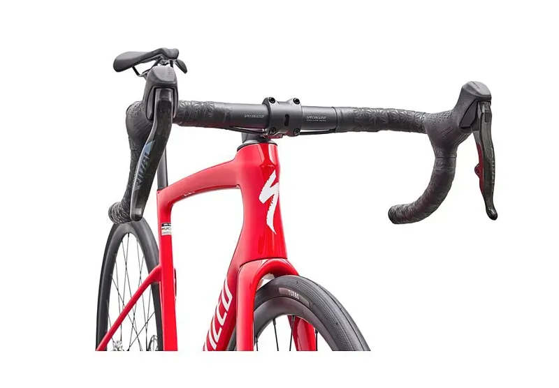 Specialized Tarmac SL9 Comp - SRAM Rival AXS VIVID RED/ WHITE-5