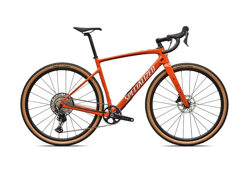 Specialized Diverge 4 Sport Carbon - Shimano GRX 600 Orange/Dune White-1