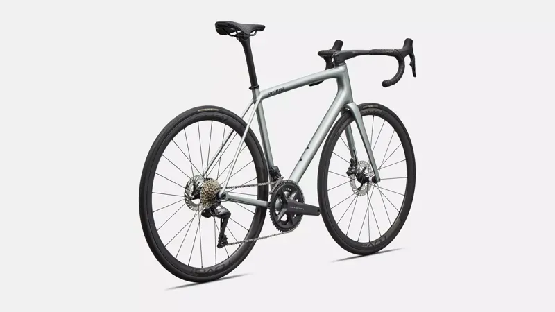 Specialized Aethos 2 Pro Shimano Ultegra Di2 Race Bike in Shadow Silver-2