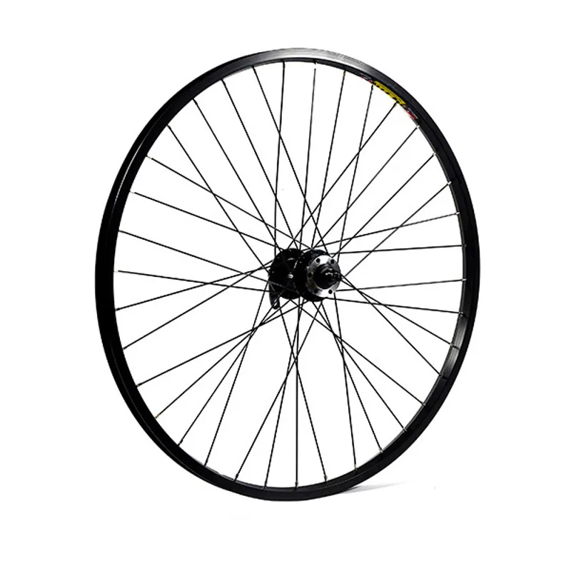 M:Part 26 inch Front Mountainbike Wheel fits Disc or V-brake in Black