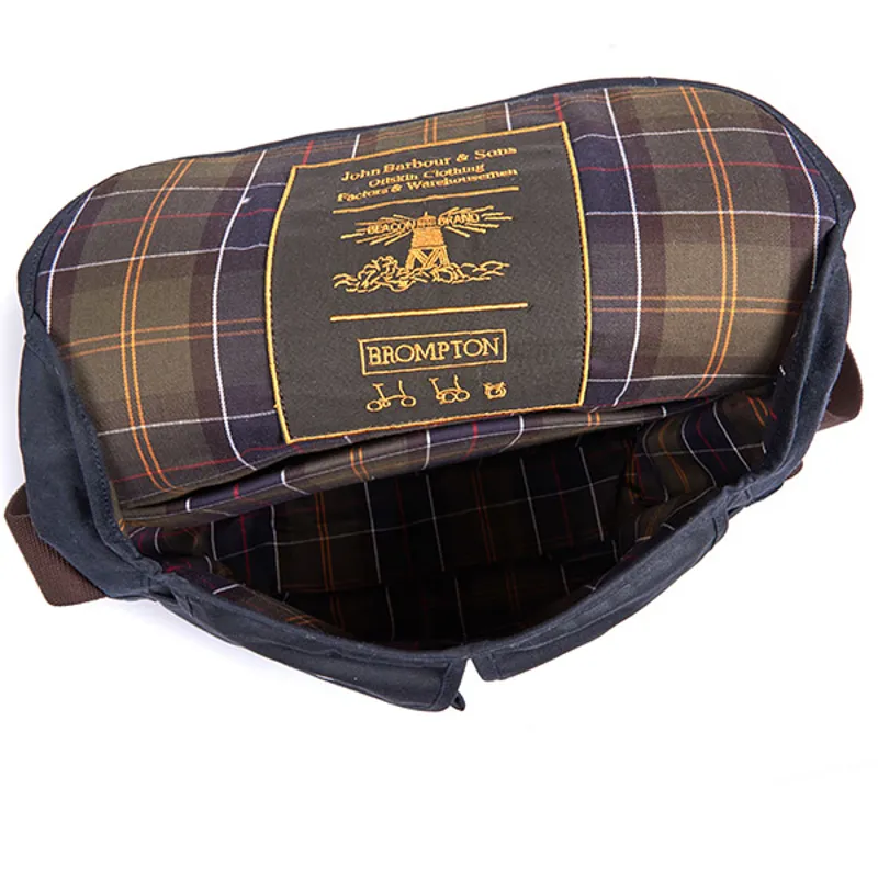 brompton barbour tarras bag