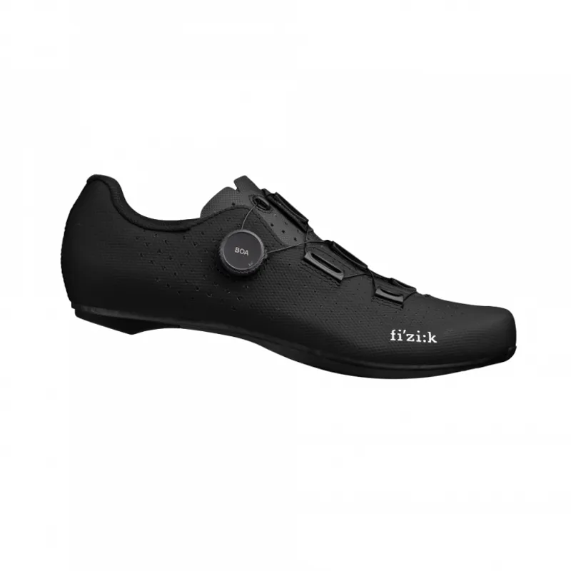 Fizik Tempo Decos Wide Road Shoes in Black