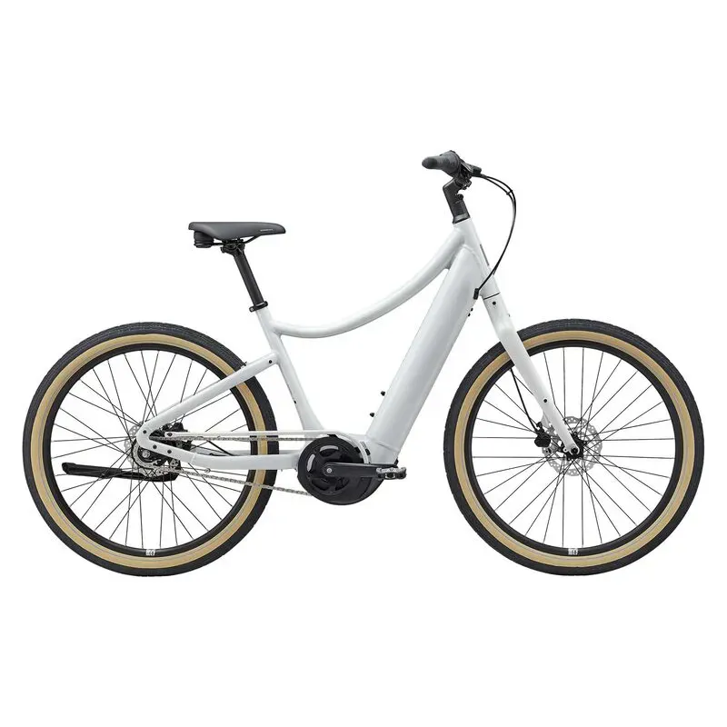 Momentum Vida E+ GTS Electric Bike in Lunar White