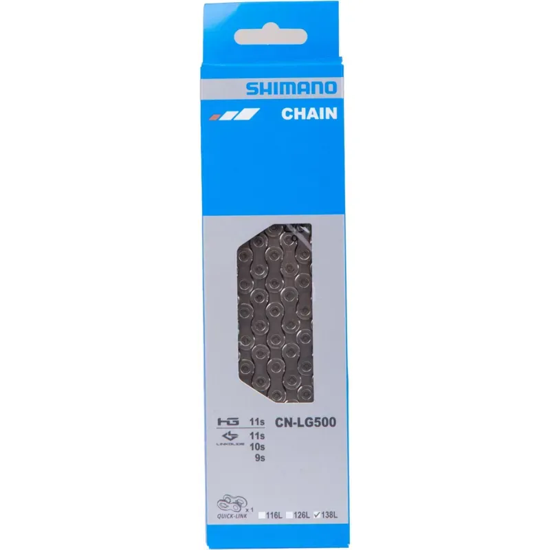 Shimano Link Glide Chain LG500 9/10/11spd -1