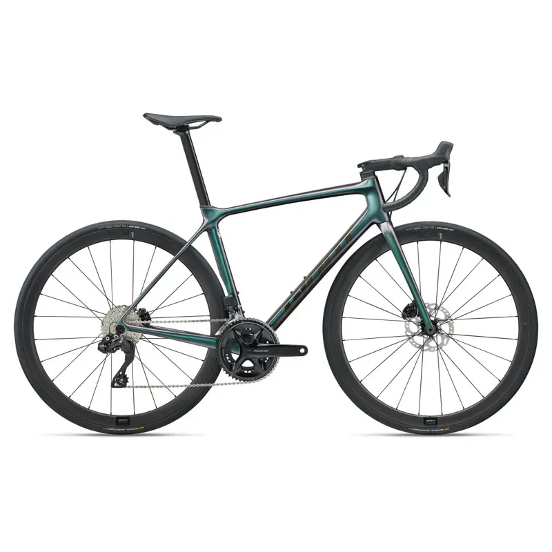 Giant TCR Advanced Pro Disc 1 Di2 Performance Road Bike in Iridescent