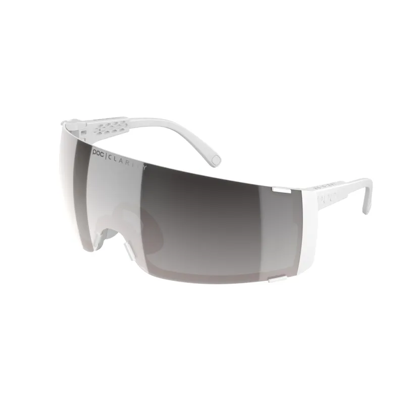 POC Aim Hydrogen White-Silver Mirror（POC Aspire Hydrogen