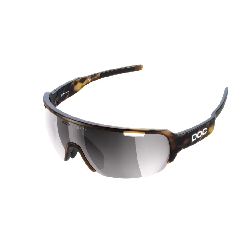 POC DO Half Blade Sunglasses in Brown