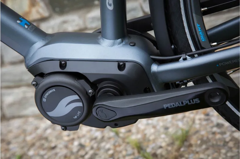 2018 Giant Entour E+2 Aluminium Electric Bike in Steel Grey-2