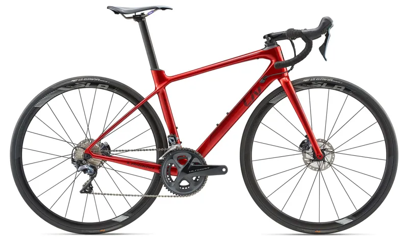 2018 Liv Langma Advanced Pro Disc Gloss Red / Gloss Black