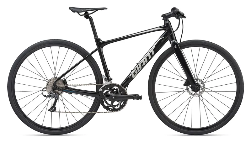 2020 Giant FastRoad SL 3 Flat Bar Road Bike in Black
