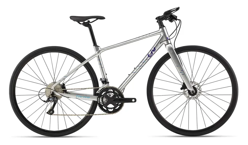2020 Liv Thrive 2 Flat Bar Road Bike in Silver