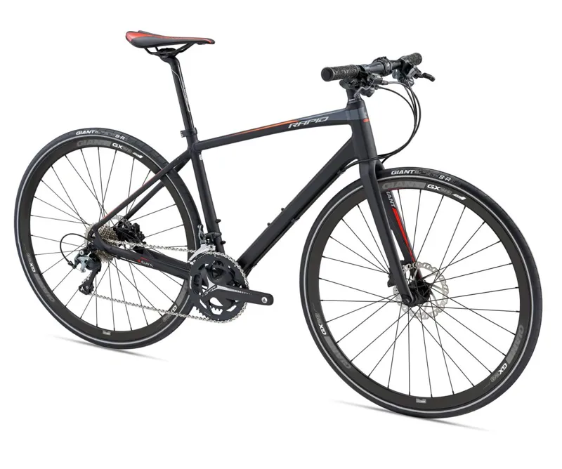 2018 Giant Rapid 1 Road Bike in Black-1