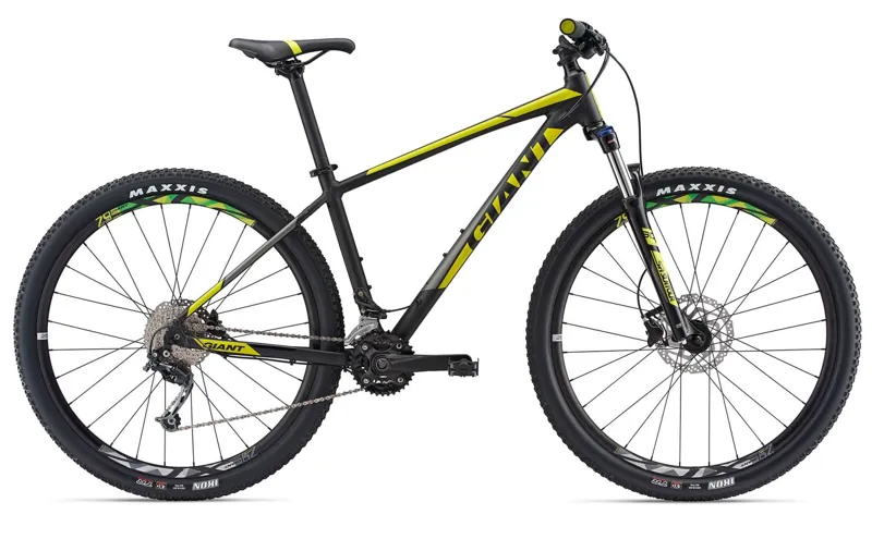 2018 Giant Talon 29er 2 Gloss Yellow/Gloss Black/Gloss Charcoal