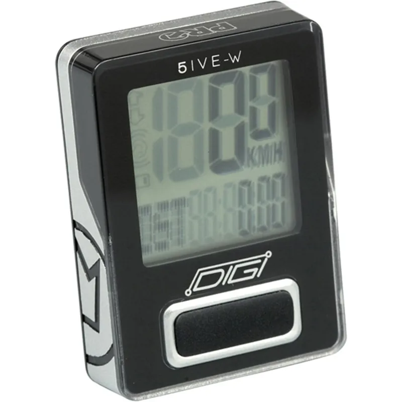 PRO 5IVE 5 function Black Wireless Speedometer