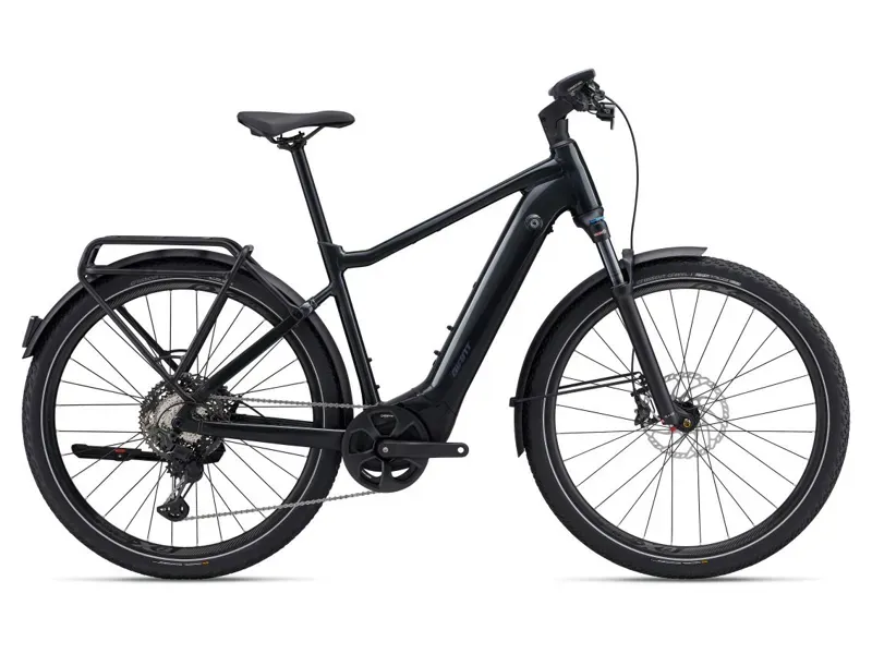 Giant Explore E+ 0 Pro Gts 800Wh Electric Bike In Gloss Gunmetal Black/Matte Black