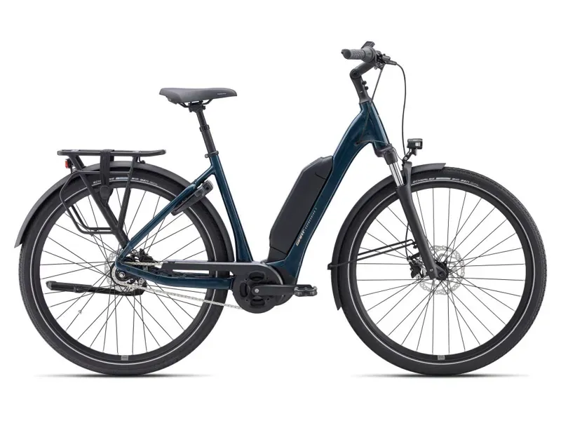 Giant Expression E+ 1 E-Hybrid Bike in Gloss Cosmos Navy