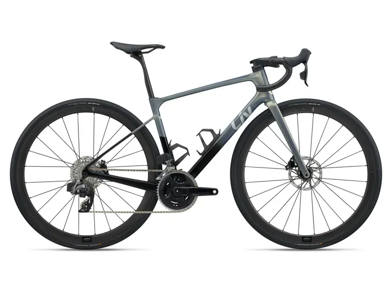 Liv Avail Advanced Pro 1 Road Race Bike In Gloss Aurora Noise/Carbon Smoke