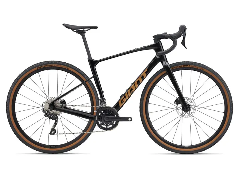 Giant Revolt Advanced 3 Gravel Bike In Gloss Panther