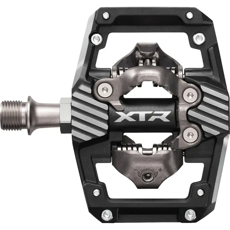 Shimano XTR M9220 Trail SPD Grey/ Black-1