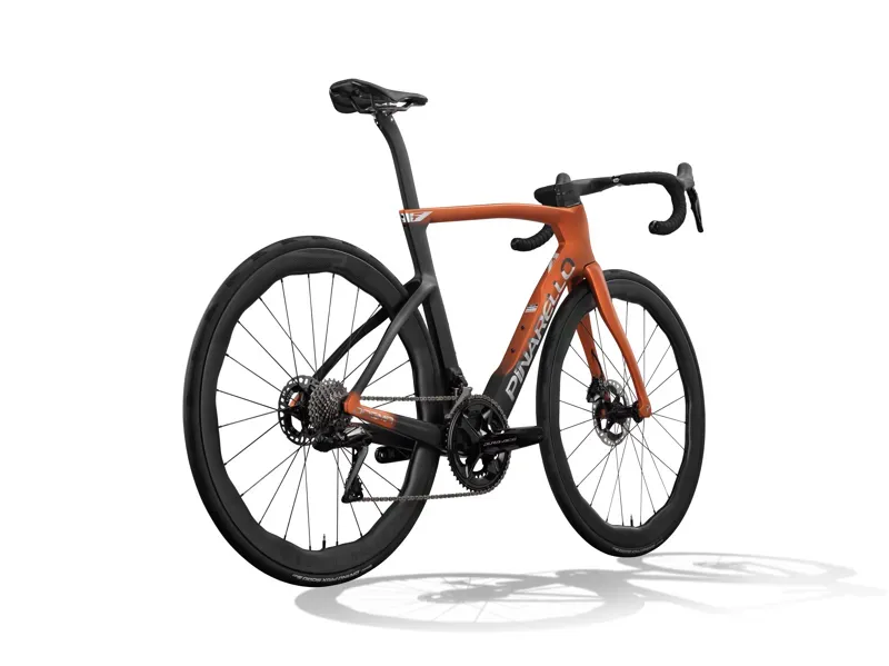 Pinarello Dogma F Dura Ace Di2 H102 Disc Road Bike in Luxter Amber-2