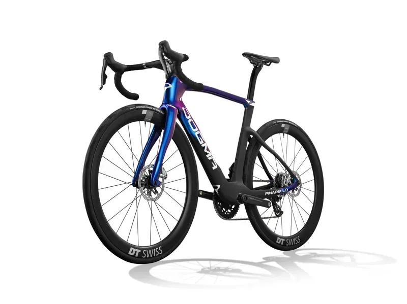 Pinarello Dogma F Dura Ace Di2 Disc Road Bike in Luxter Blue Shiny-1