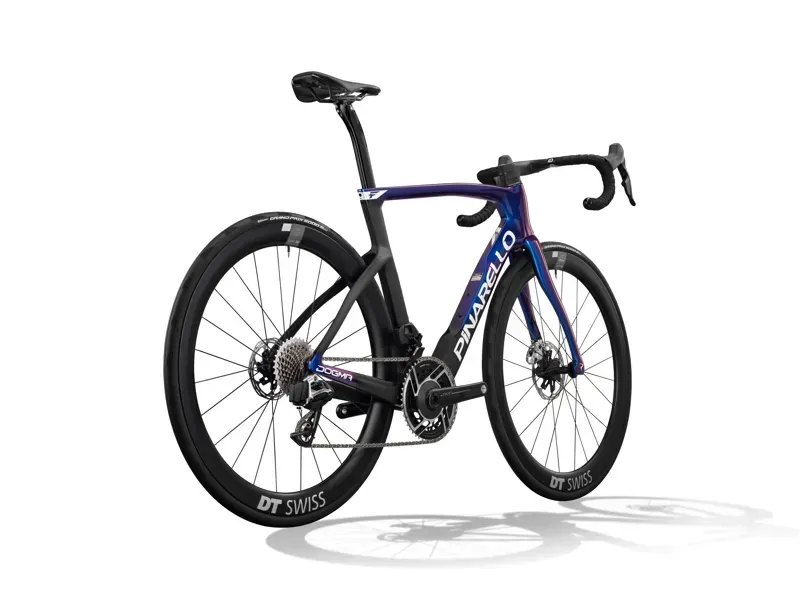 Pinarello Dogma F Dura Ace Di2 Disc Road Bike in Luxter Blue Shiny-2