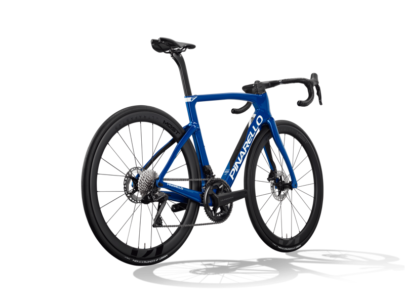 Pinarello F7 Ultegra Di2 Road Competition Bike in Victoria Blue Shiny-2
