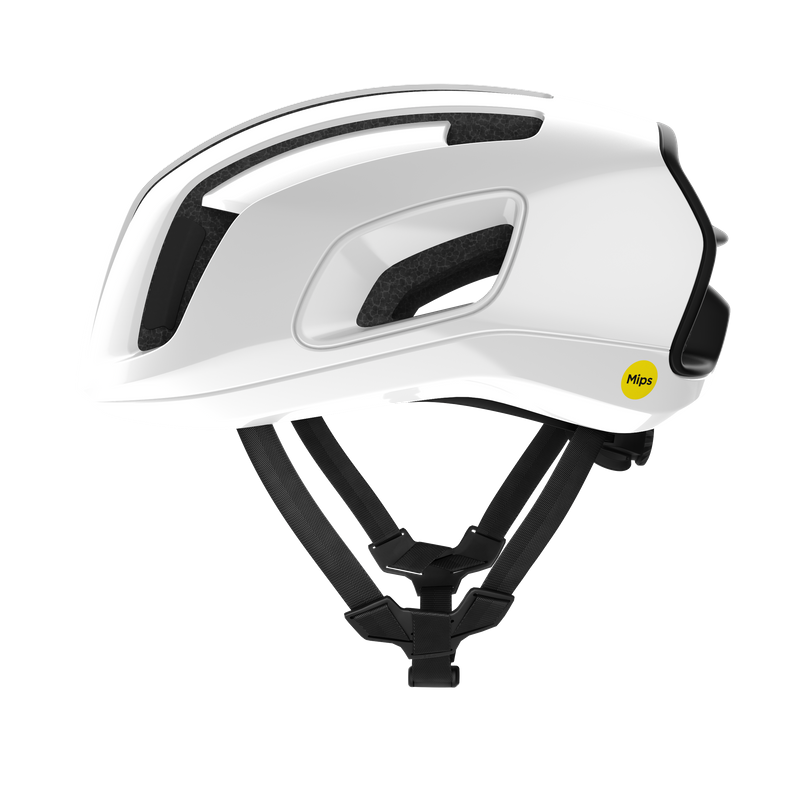 Poc Sports Cytal Cycling Helmet in Hydrogen White/Uranium Black Matt
