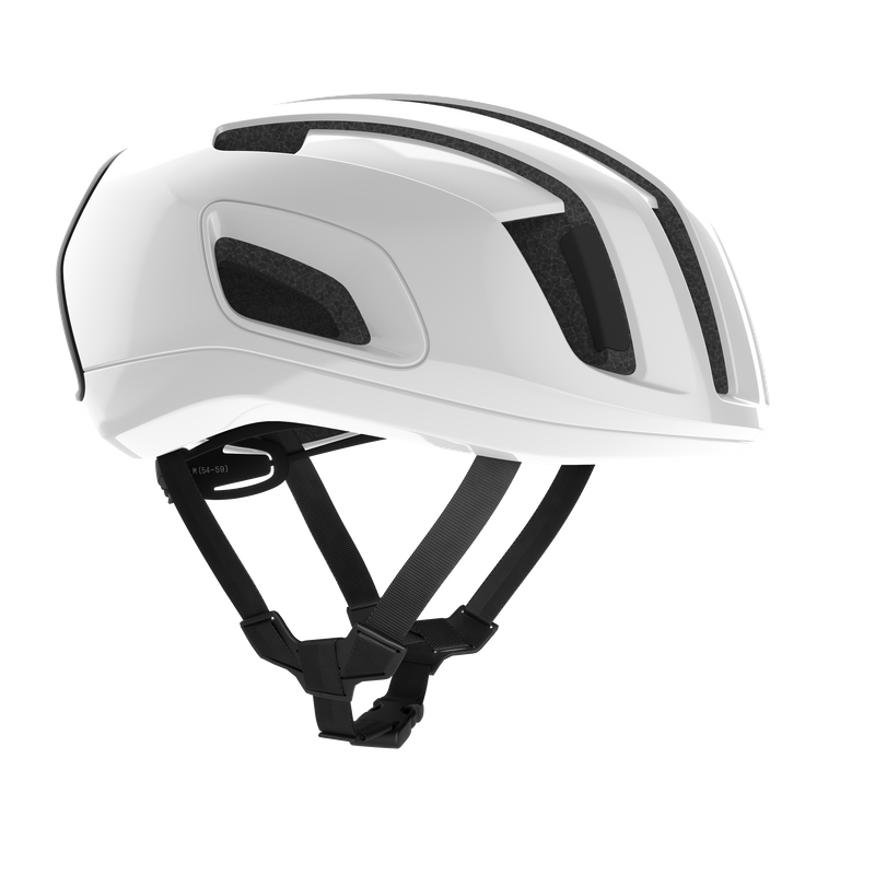 Poc Sports Cytal Cycling Helmet in Hydrogen White/Uranium Black Matt-2