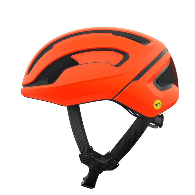 Poc Sports Omne Air MIPS Cycling Helmet in Fluorescent Orange Matt