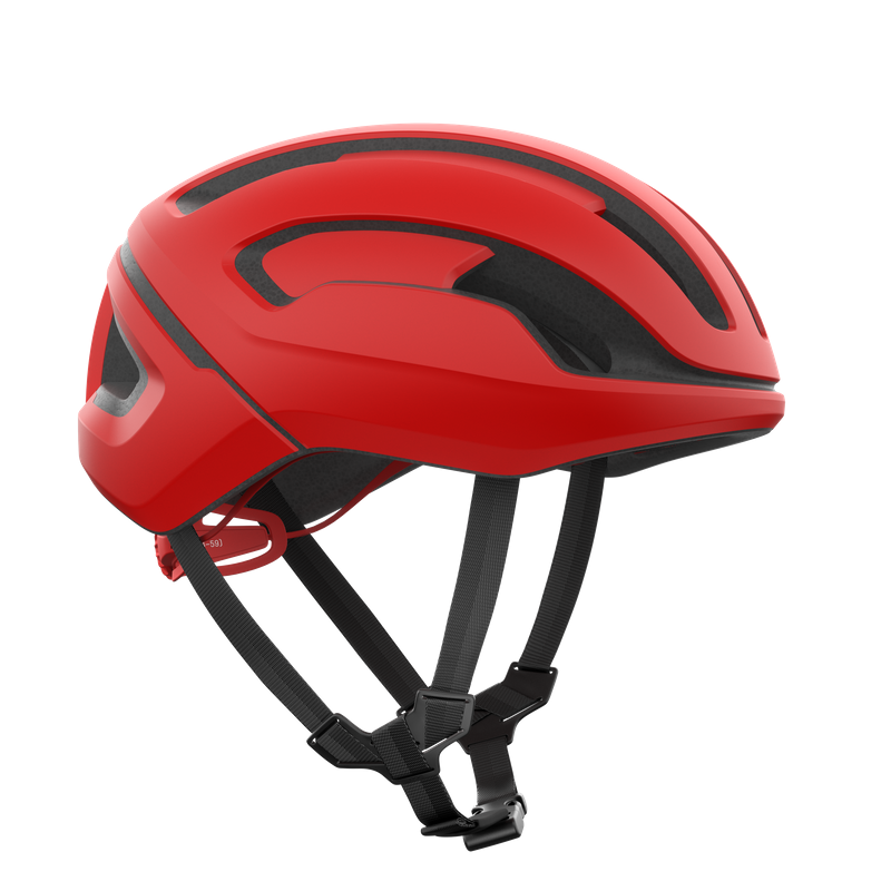 Poc Sports Omne Air MIPS Cycling Helmet in Prismane Red Matt-2