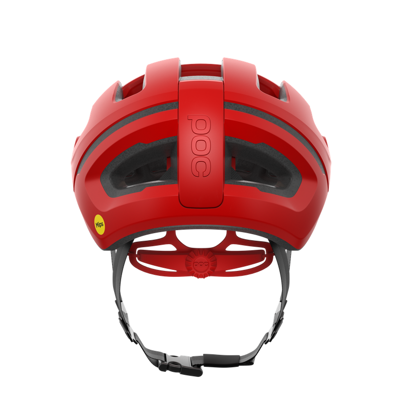 Poc Sports Omne Air MIPS Cycling Helmet in Prismane Red Matt-3
