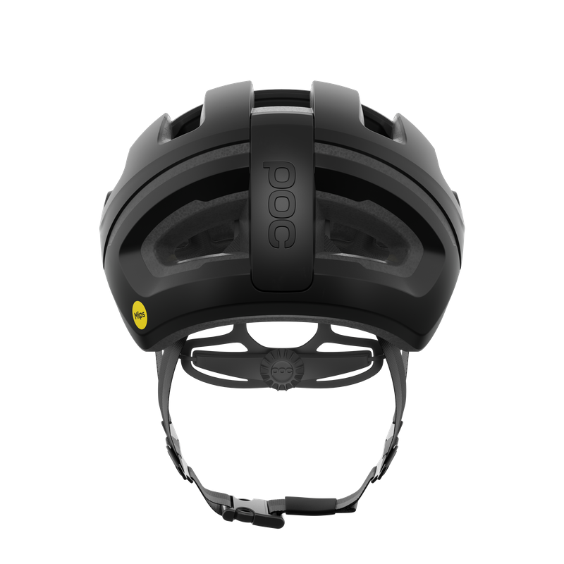 Poc Sports Omne Air MIPS Cycling Helmet in Uranium Black Matt-3