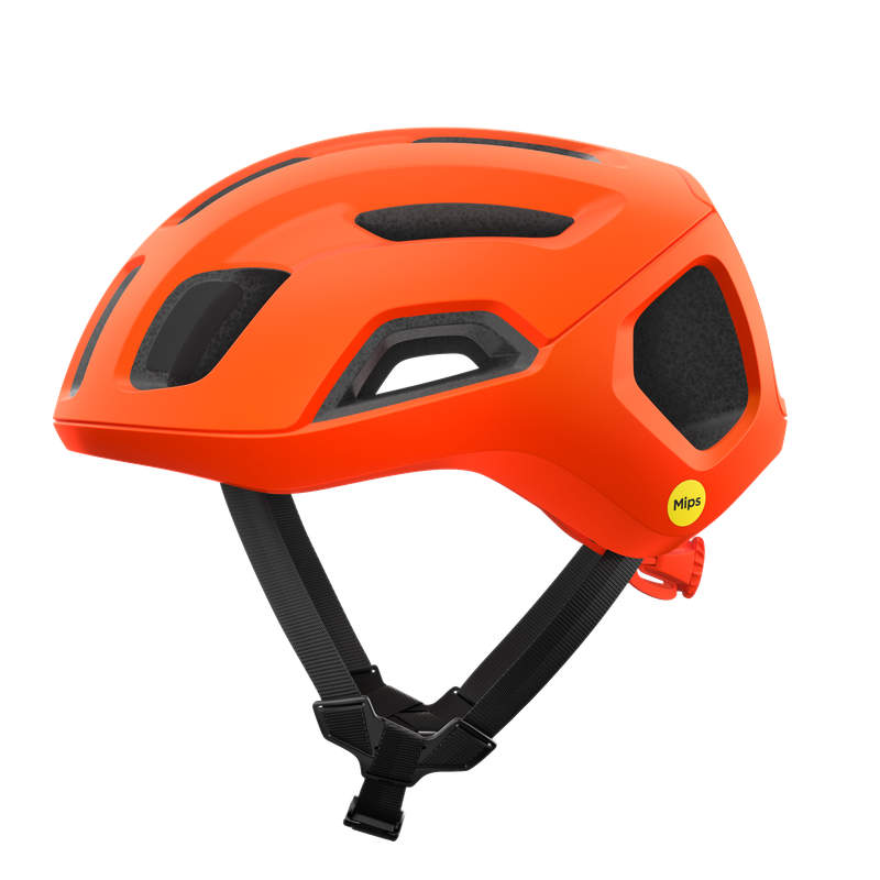 Poc Sports Ventral Air MIPS Cycling Helmet in Fluorescent Orange Matt