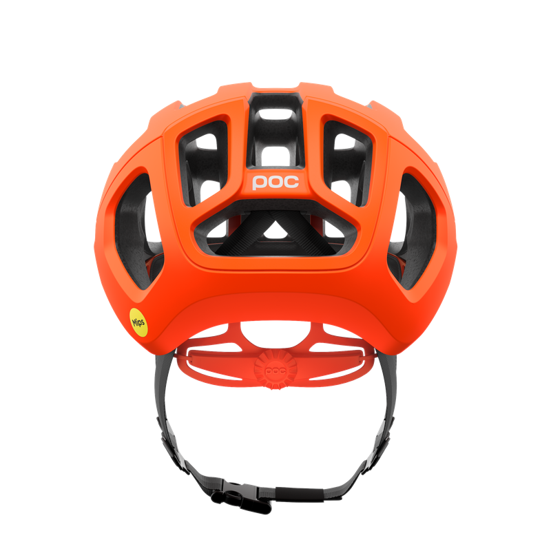 Poc Sports Ventral Air MIPS Cycling Helmet in Fluorescent Orange Matt-3