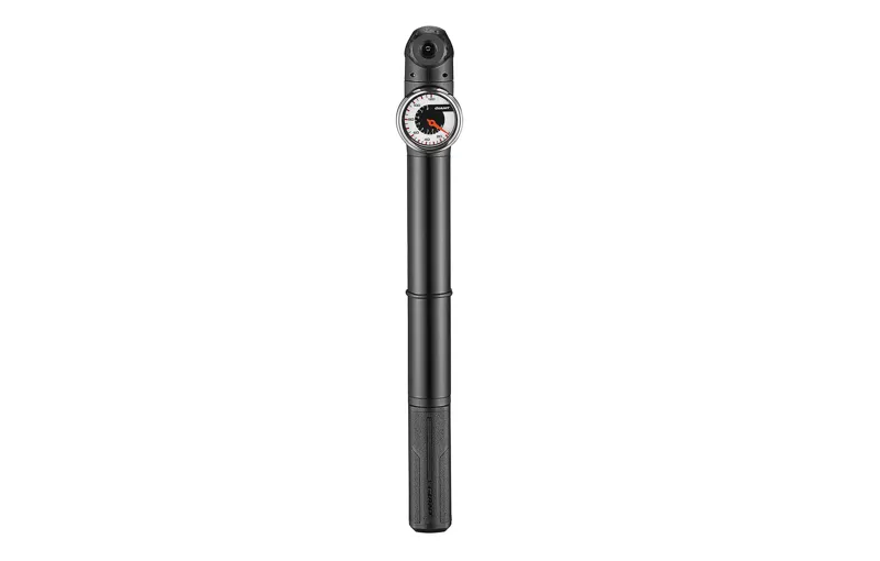 Giant Control Mini 1+ Bike Pump w/Gauge in Black