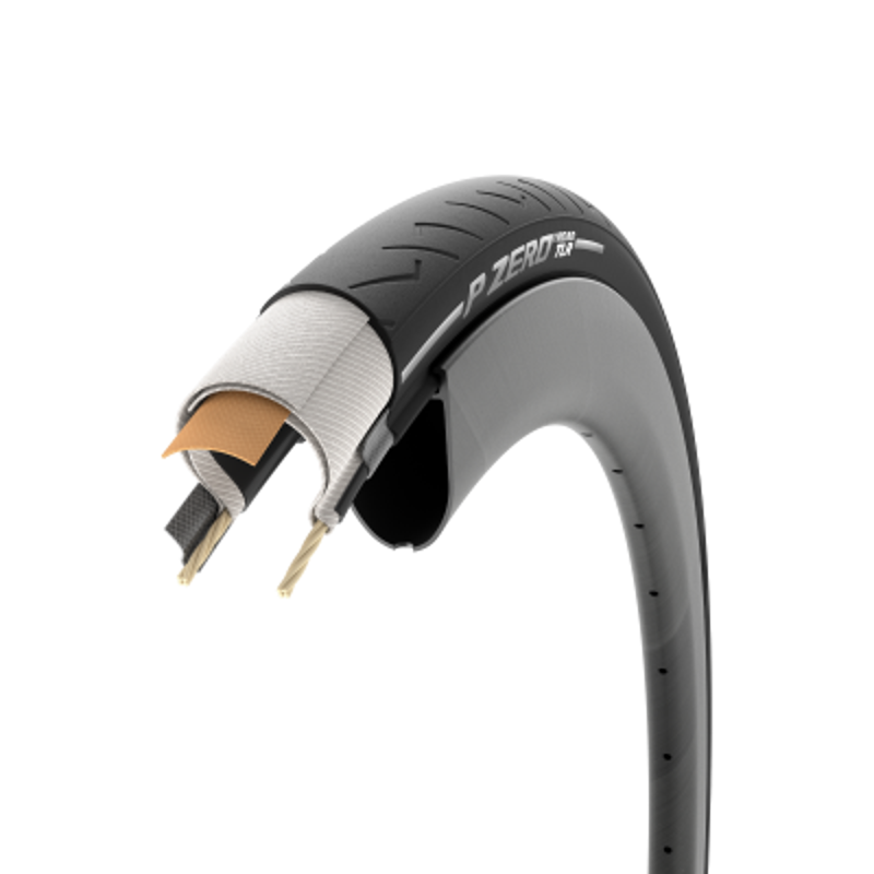 Pirelli P Zero Road TLR tyre in Black 700c-2