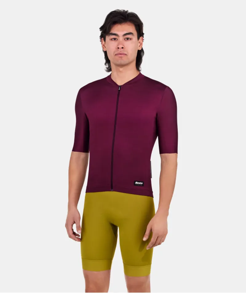 SANTINI RTR UNISEX JERSEY IN BURGANDY