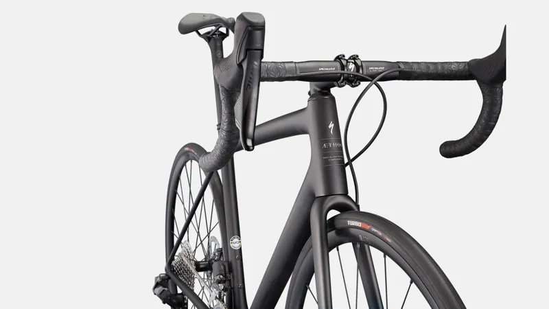 Specialized Aethos Comp Carbon Road Bike in Black-2
