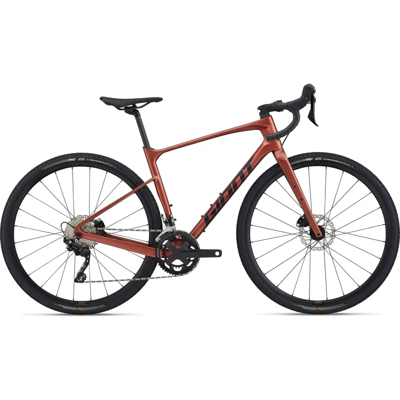 Giant Revolt Advanced 3 Gravel Bike in Terracotta